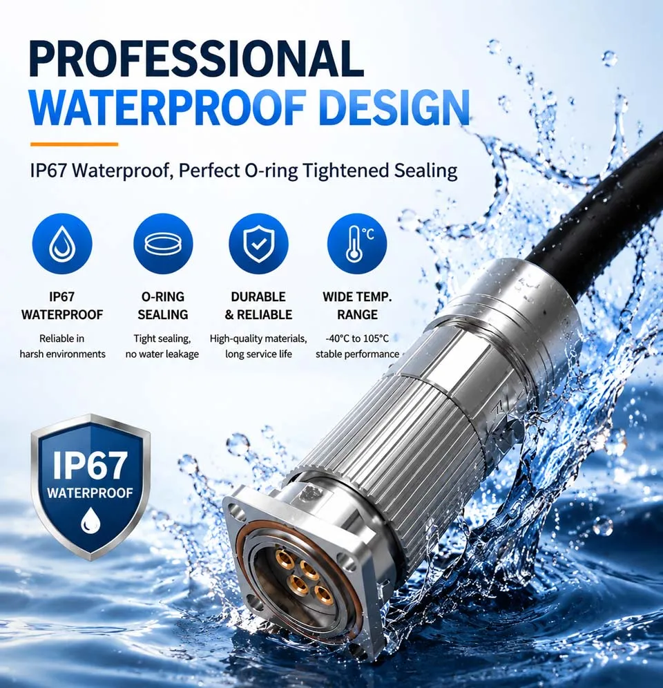 Conector Circular Industrial