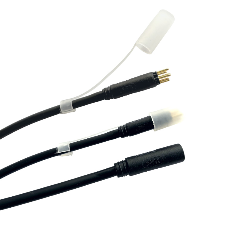 Cable a Cable 9pin Motor Impermeable Connector9 para E-Bike Suministro Directo de Fábrica