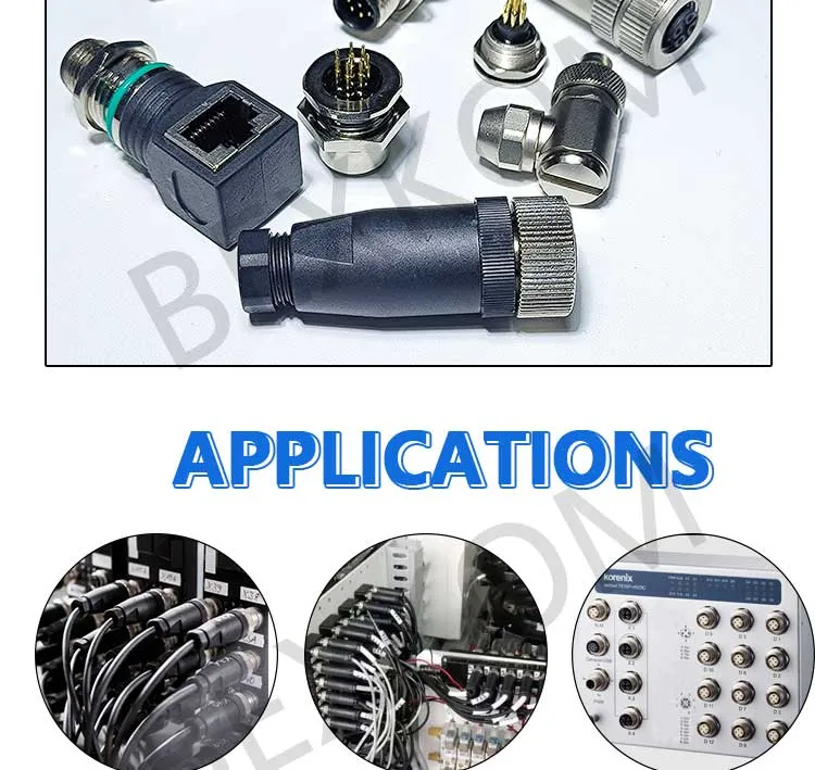 Ventas Directas de Fábrica Sensor de Robot Serie M M5 M8 M12 Conector Impermeable de Equipos Industriales