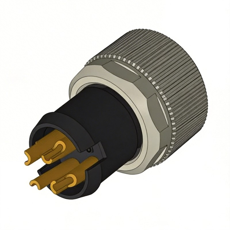 Sensor Terminal Eléctrico Circular Industrial 4-12 Pin Macho Hembra Impermeable Auto Médico M23 M5 M8 M16 M12 Conector de Aviación