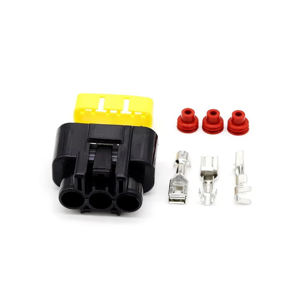 Conector Eléctrico Automotriz Impermeable para Ventilador de Alta Corriente - Vista 1