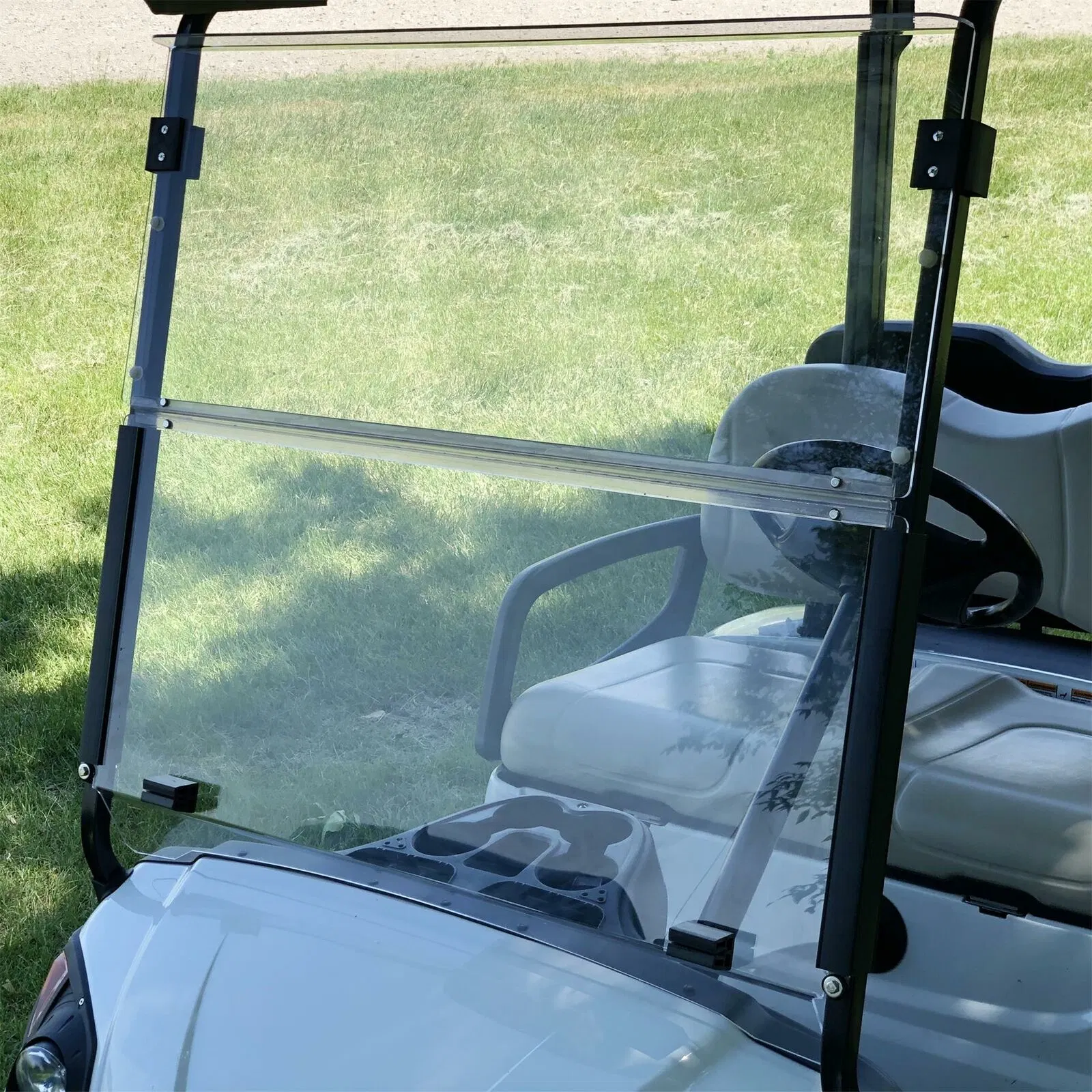 YAMAHA Drive2 (2017-Up) Para-brisa dobrável com tonalidade para carrinho de golfe