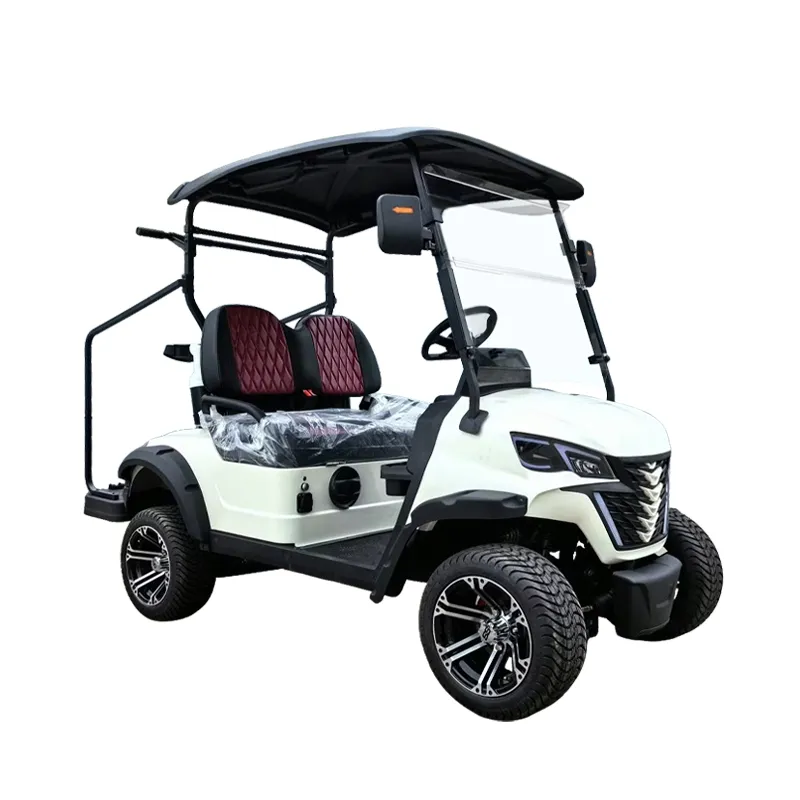 Detalhe do Carrinho de Golfe