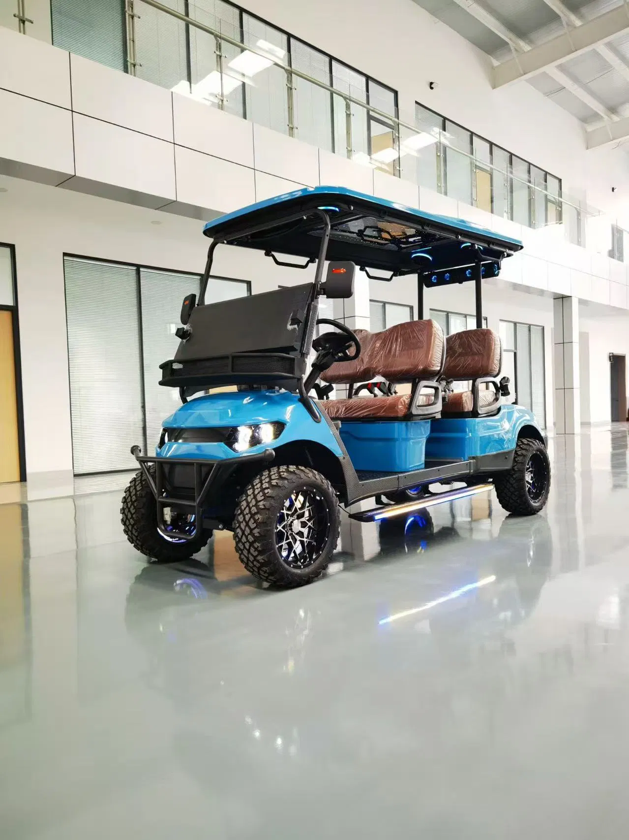 Carrinho de golfe quadriciclo a gasolina personalizado e de alta resistência OEM ODM