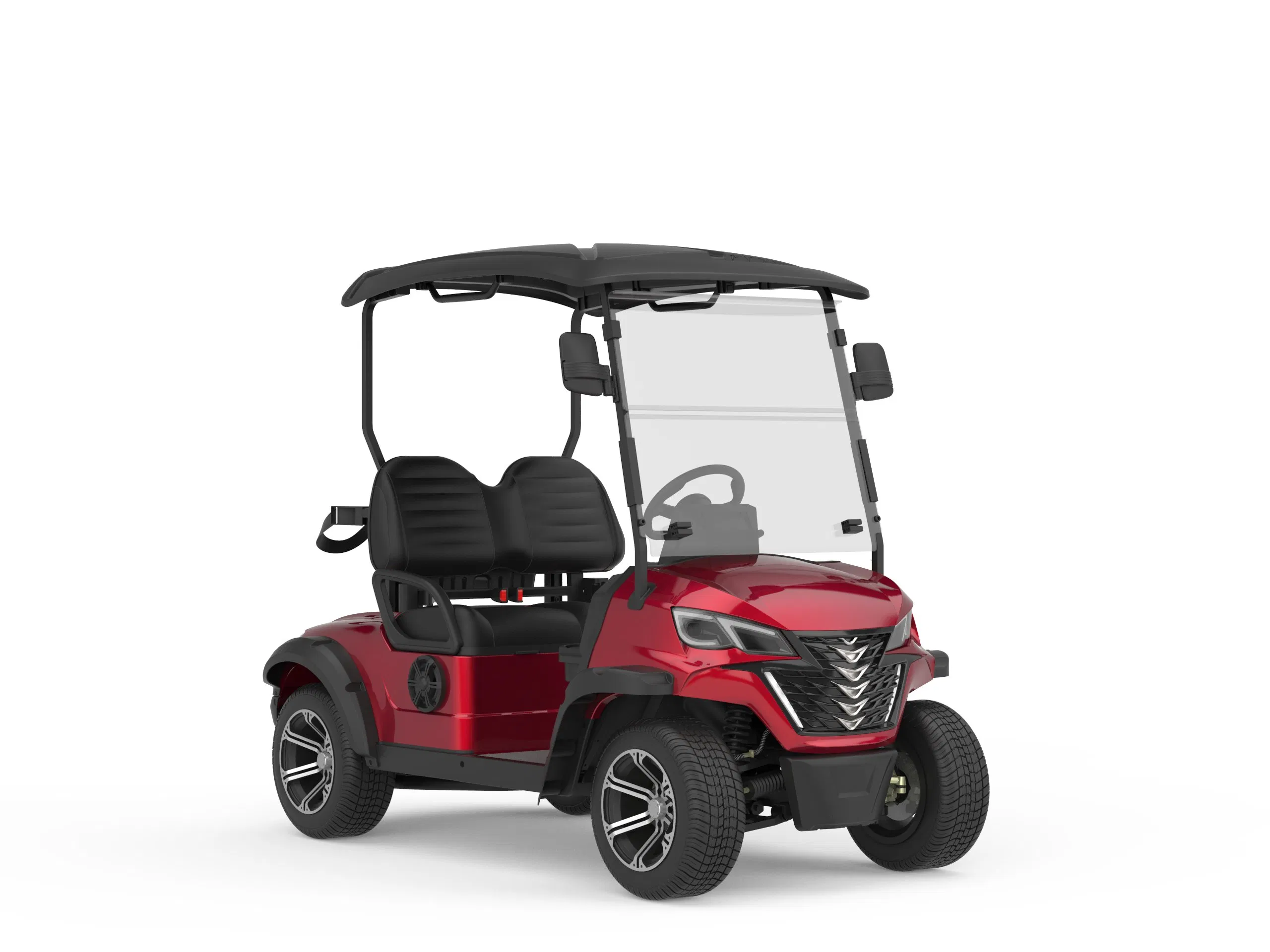 Carrinho de Golfe Elétrico Mini Elevado Personalizado 2 Assentos