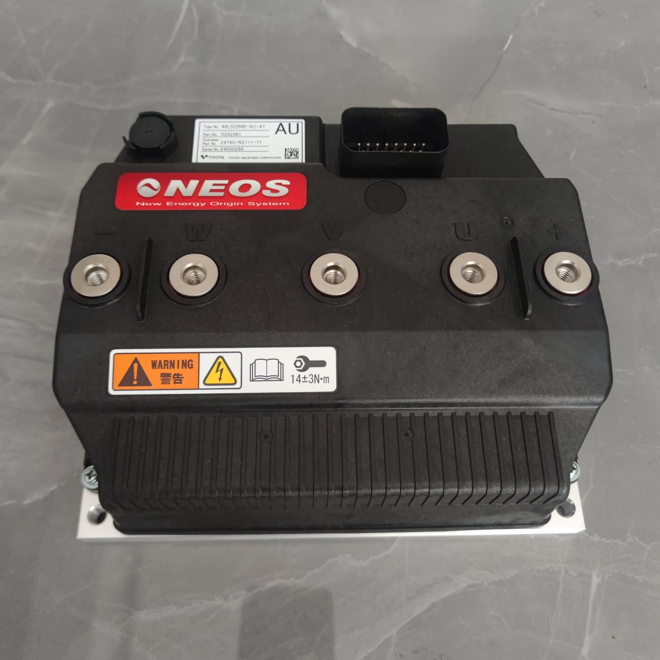 24160-N2111-71 Toyota 7fd Peça de Empilhadeira Controlador de Motor 1520-5501 48V 500A para Carrinhos de Golfe Empilhadeira a Gás Pesada