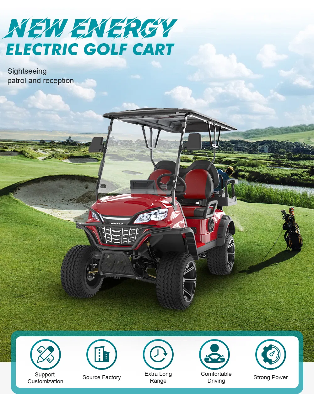 Carrinho Elétrico de Golfe 1