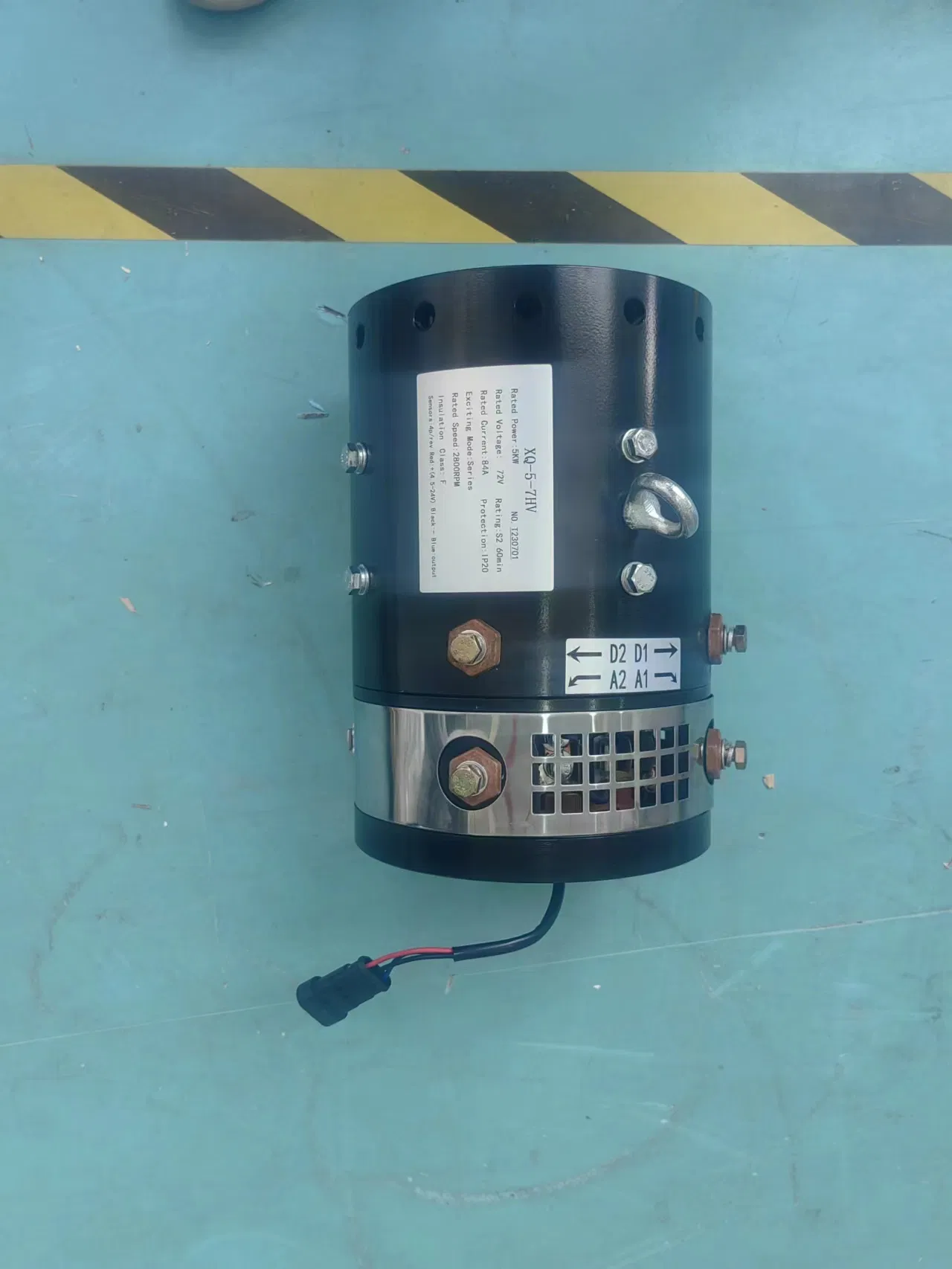 Xq-5-7hv 72V 5kw Caminhão Empilhador Motor DC 5kw Xq 57hv para Carrinho de Golfe Club Car