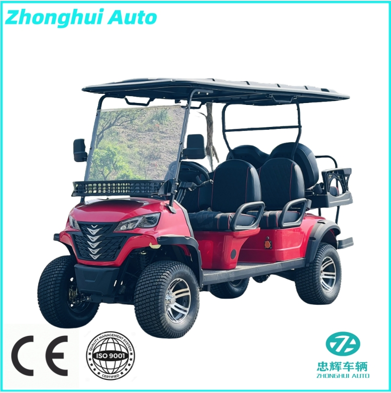 Carrinho de Golfe a Gasolina Certificado pela EPA 6 para Passageiros com Motor a Petróleo para Sale/6 Carrinho de Golfe Club Car com Potência a Gasolina 12V Carrinho Elétrico para Crianças