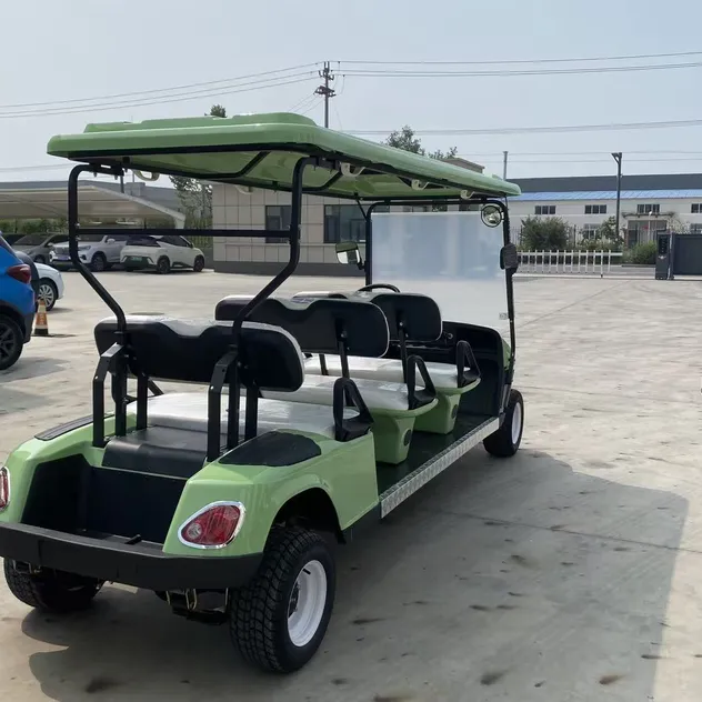 Traseira do Carrinho de Golfe