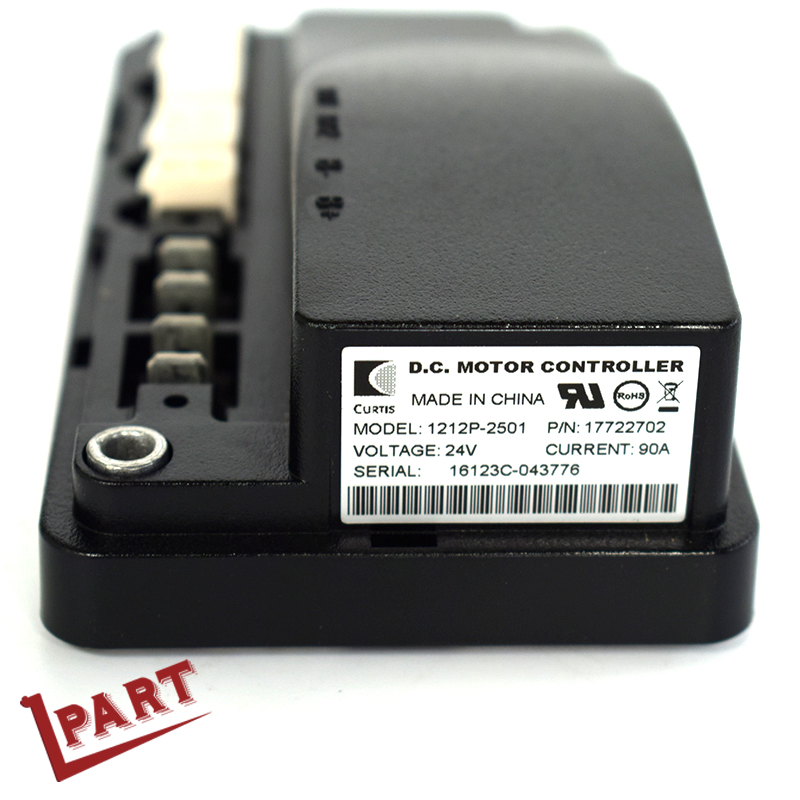 Peças de Reposição para Empilhadeira Controlador de Motor DC Curtis 1212p-2501 90A 25V para Paleteira Elétrica Carrinho de Golfe Caminhão