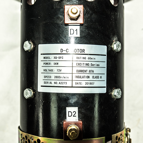 Motor Elétrico 72V Motor Xq-5FC 72volt 5kw Motor de Carrinho de Golfe Changyin Eagle Xq5FC