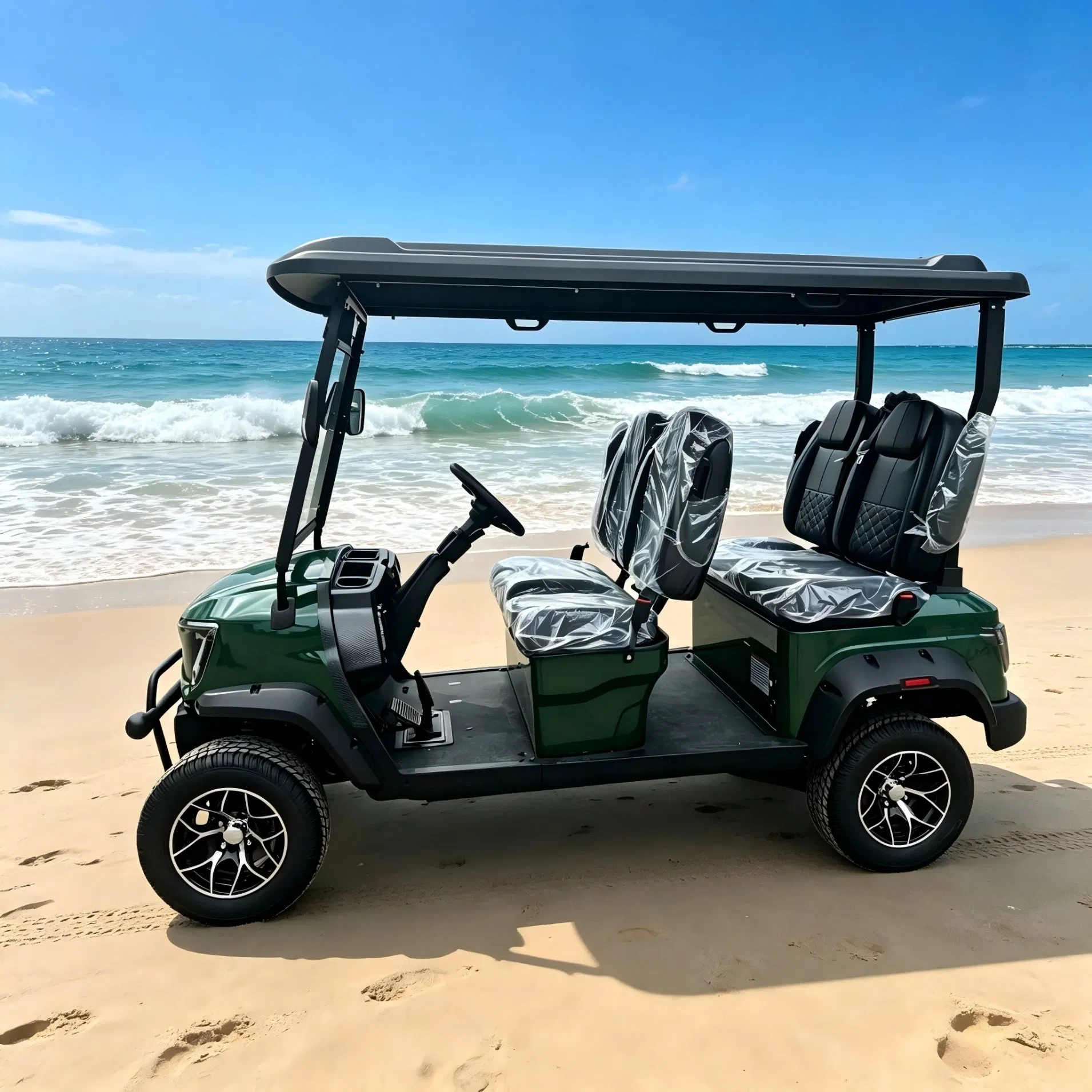 Motor AC Tongcai Kepler Superior 72V Alta Eficiência Zero Carbono Baixo Ruído Longo Alcance Durável para Frota de Campo de Golfe Carro Elétrico de Golfe