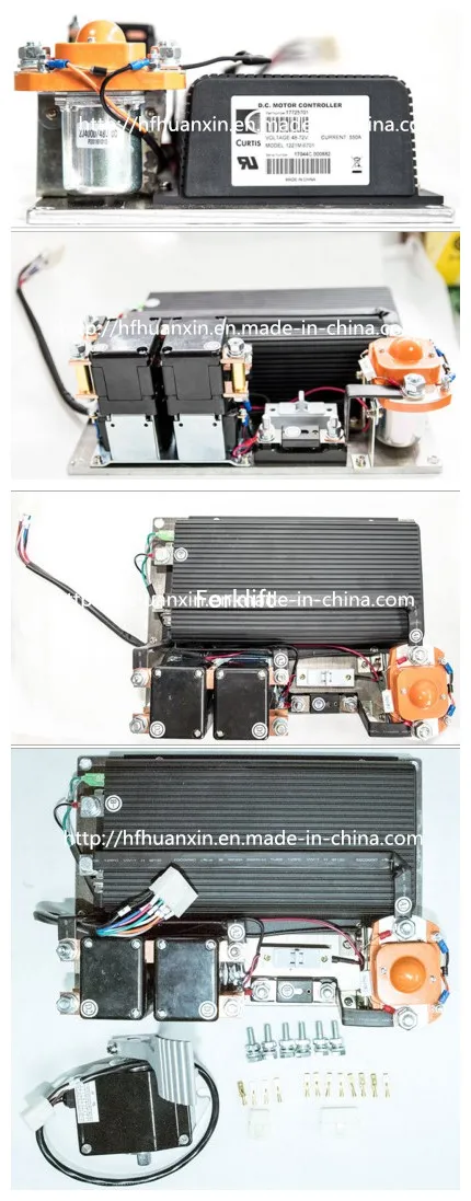48V Controlador DC Curtis de empilhadeira de carrinho de golfe original 1221m-6701 60V 72V 550A