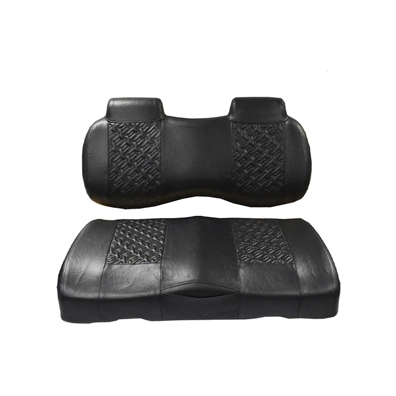 Banco Frontal Personalizado Base Marrom para Carrinho de Golfe Traseiro e Frontal