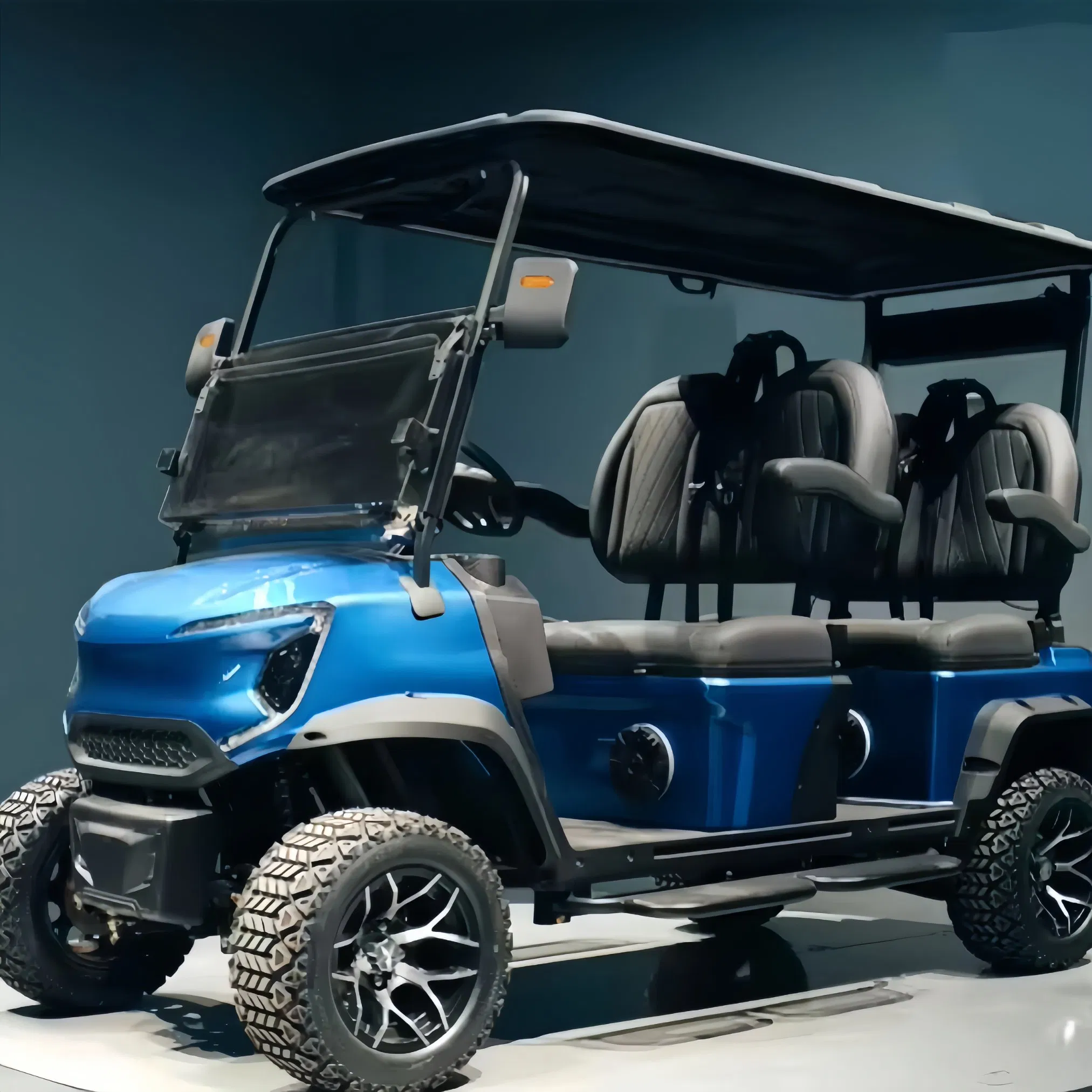 Carrinho de Golfe Elétrico Luxuoso Tongcai Kepler 4 Lugares para Conforto Extra