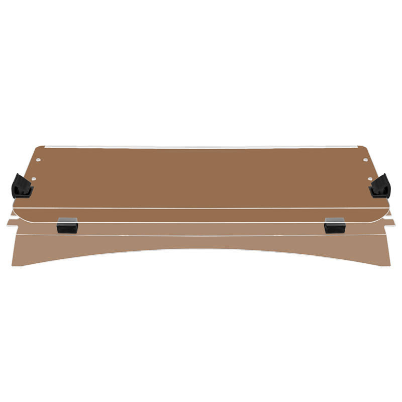Parabrisa dobrável tawny do Electric Club Car 4mm 5mm para carrinho de golfe Ezgo TXT
