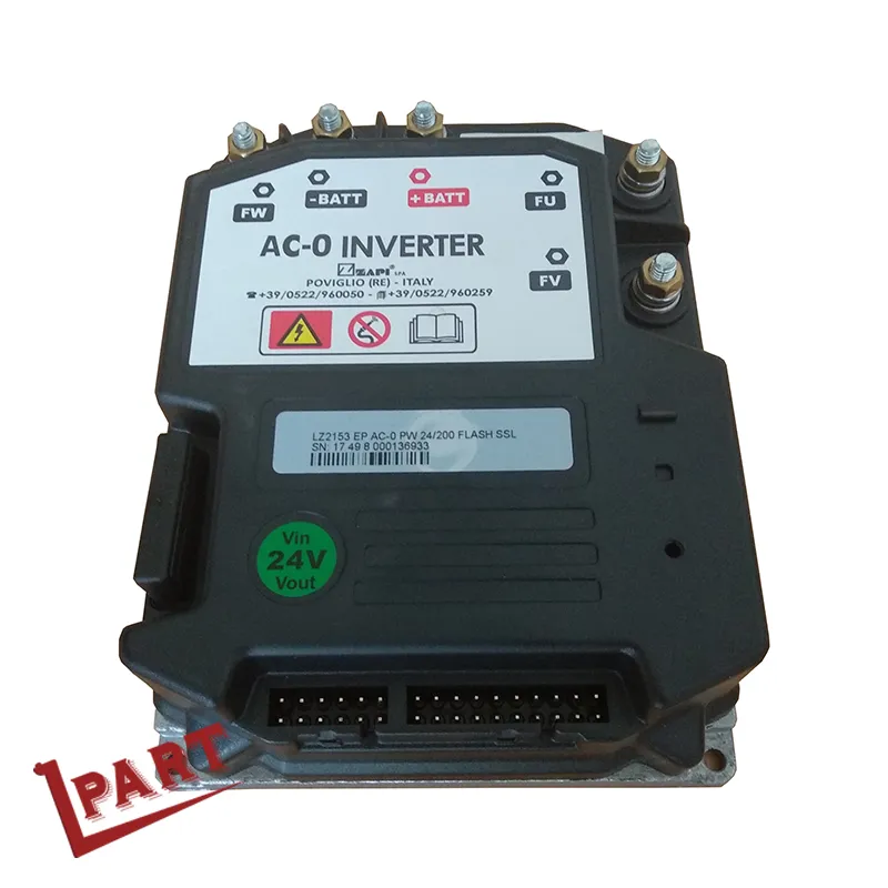 AC-0 24V 200A Controlador de Velocidade de Motor AC/DC Zapi Usado para Peças de Veículos Elétricos Peças de Empilhadeiras Elétricas Peças de Carrinhos de Golfe Club Car/Peças de Lavadora
