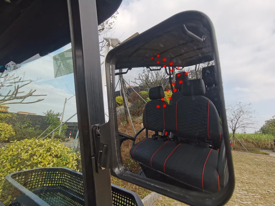 Carrinho de golfe detalhe 6