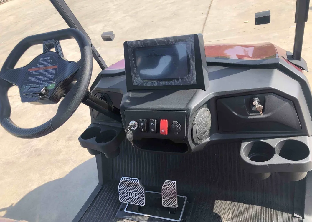 Fornecedor da China Preço Luxuoso 48V Carrinho de Golfe Elétrico com Empurrador Fabricante OEM ODM Venda Carrinho de Golfe Elétrico Elevado