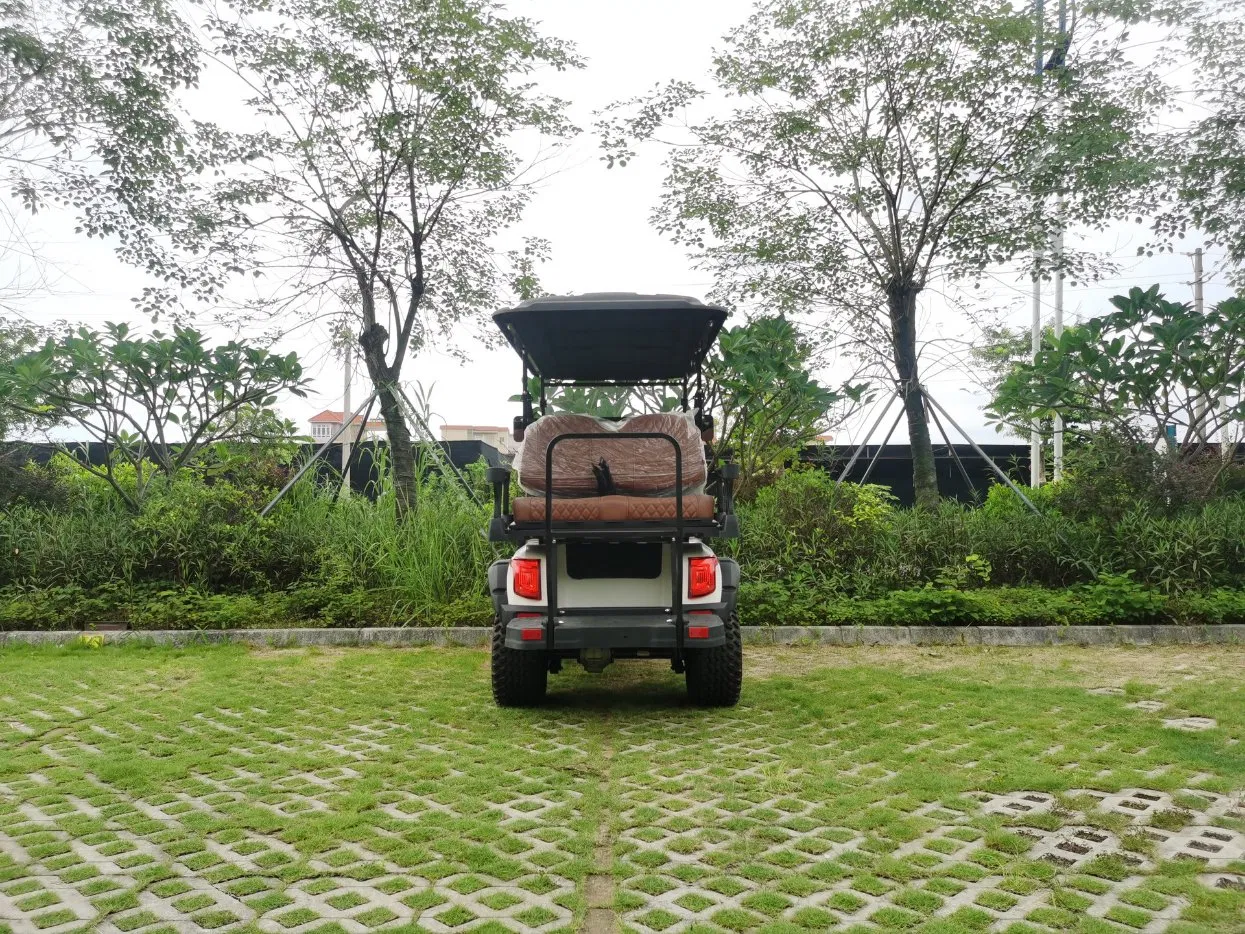 72V Carrinho de Golfe de Luxo Drive Carro Elétrico de Golfe 4 Veículo Utilitário