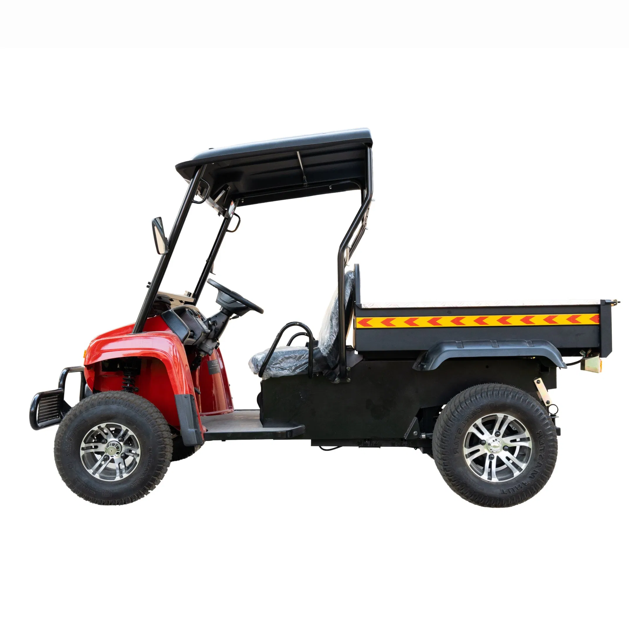 4WD Veículo Utilitário Alimentado por Lítio - Carrinho Multifuncional para Golfe e Campo de Futebol com Longo Alcance