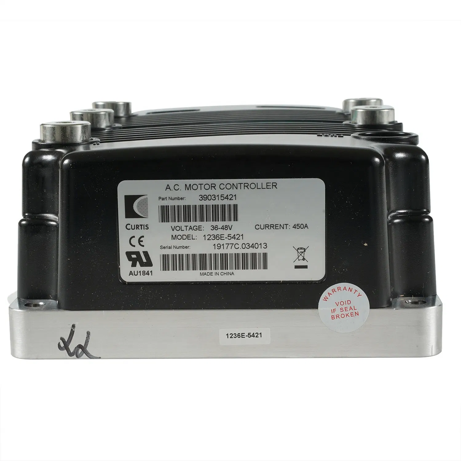 Controlador de Motor AC Curtis Speed 1236 1236e-5421 36V-48V 450A para Carrinhos de Golfe EV Barco