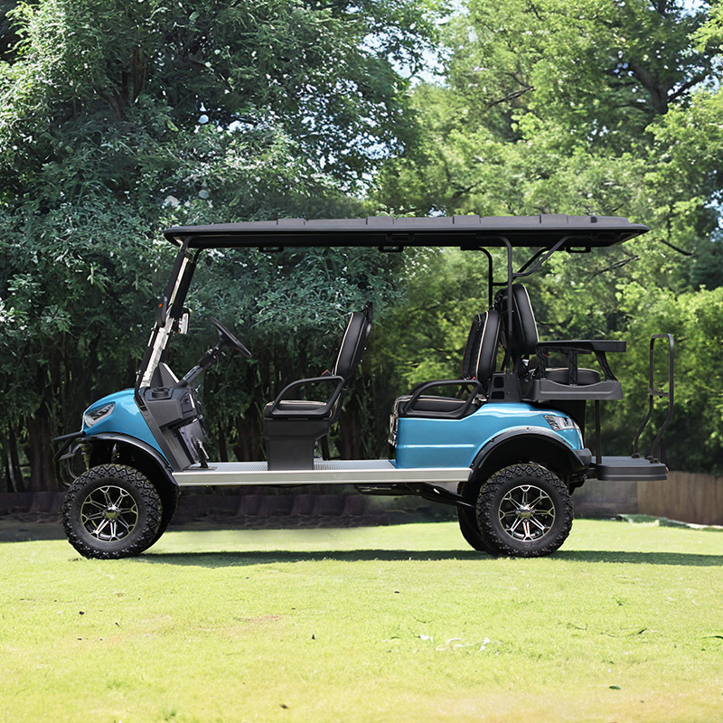 Carrinho de Golfe de Luxo para Uso em Campo e Rua com Aprovação do DOT