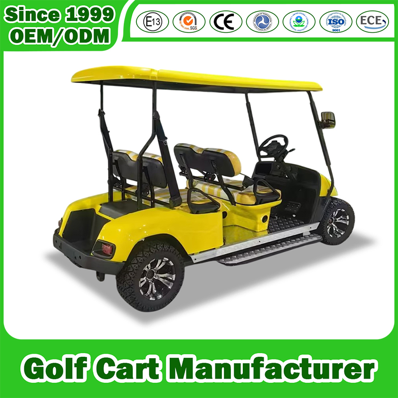200cc/300cc/400cc 2+2 Assento 4 Passageiro Preço de Fábrica Movido a Gás Carro de Golfe Legal para Rua Off Road Cartão de Golfe a Gasolina
