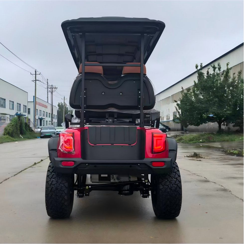 Transporte Turístico Personalizável de Alto Desempenho para Exterior Tongcai &amp; Kepler 100km Distância de Condução Estendida Durável Conforto Carrinho de Golfe Elétrico para Seis Passageiros