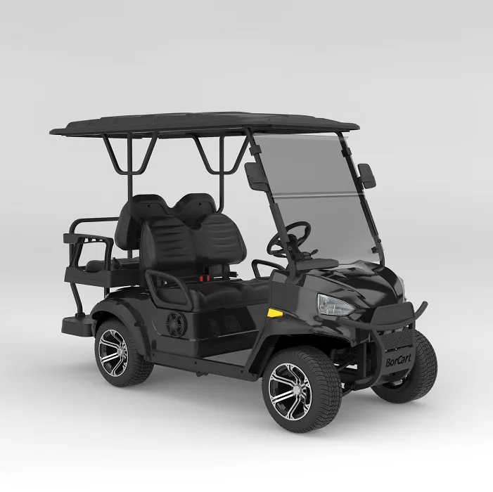 Carrinho de Golfe Vista Frontal