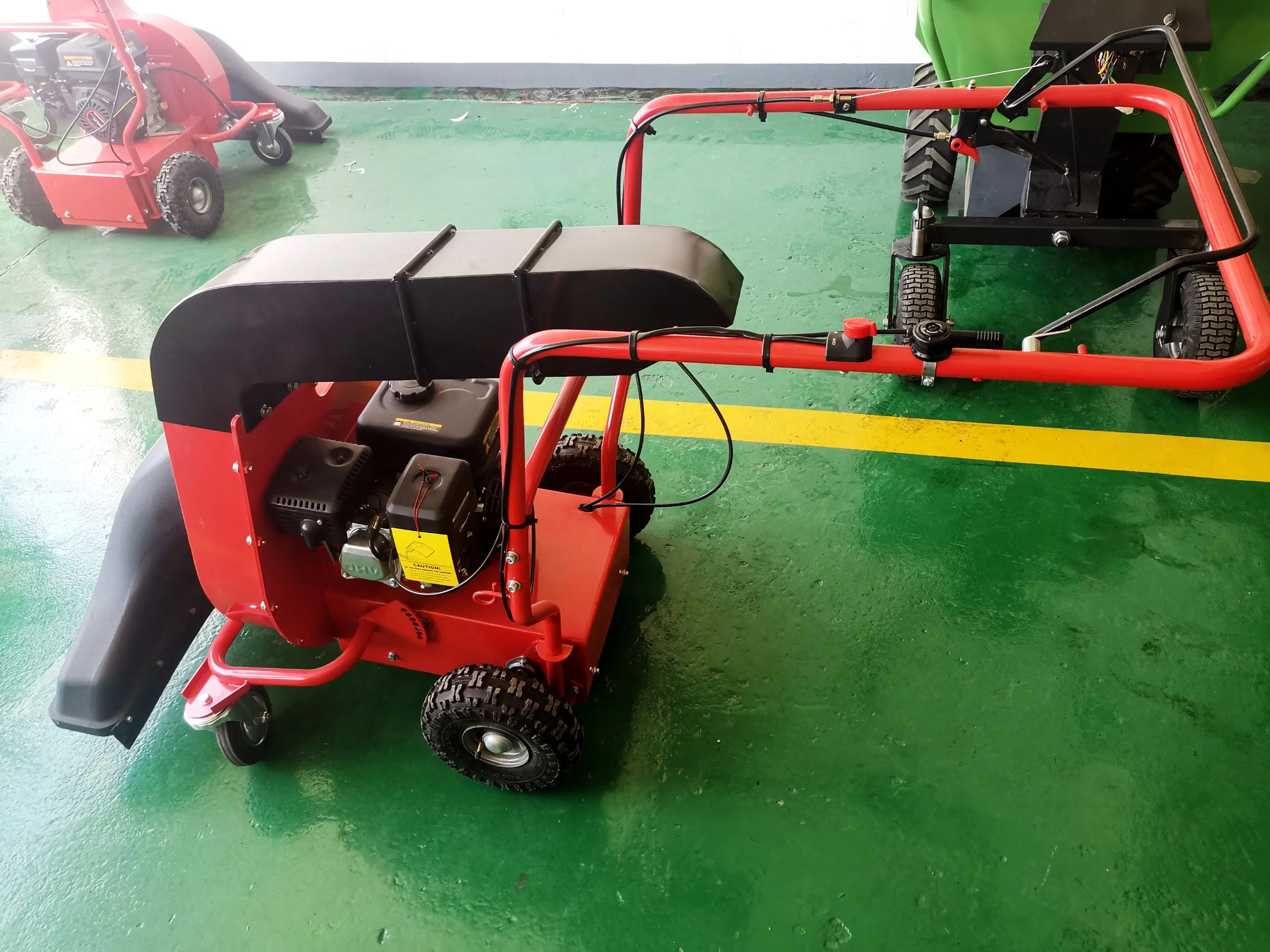 Máquina de Sucção de Folhas de Estrada