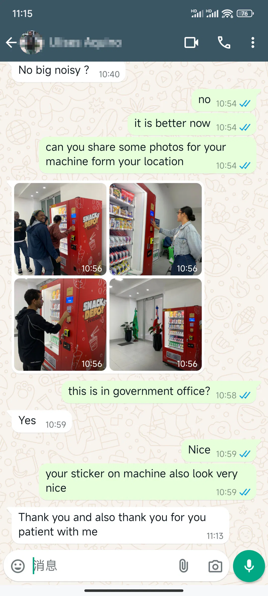 Feedback de Clientes