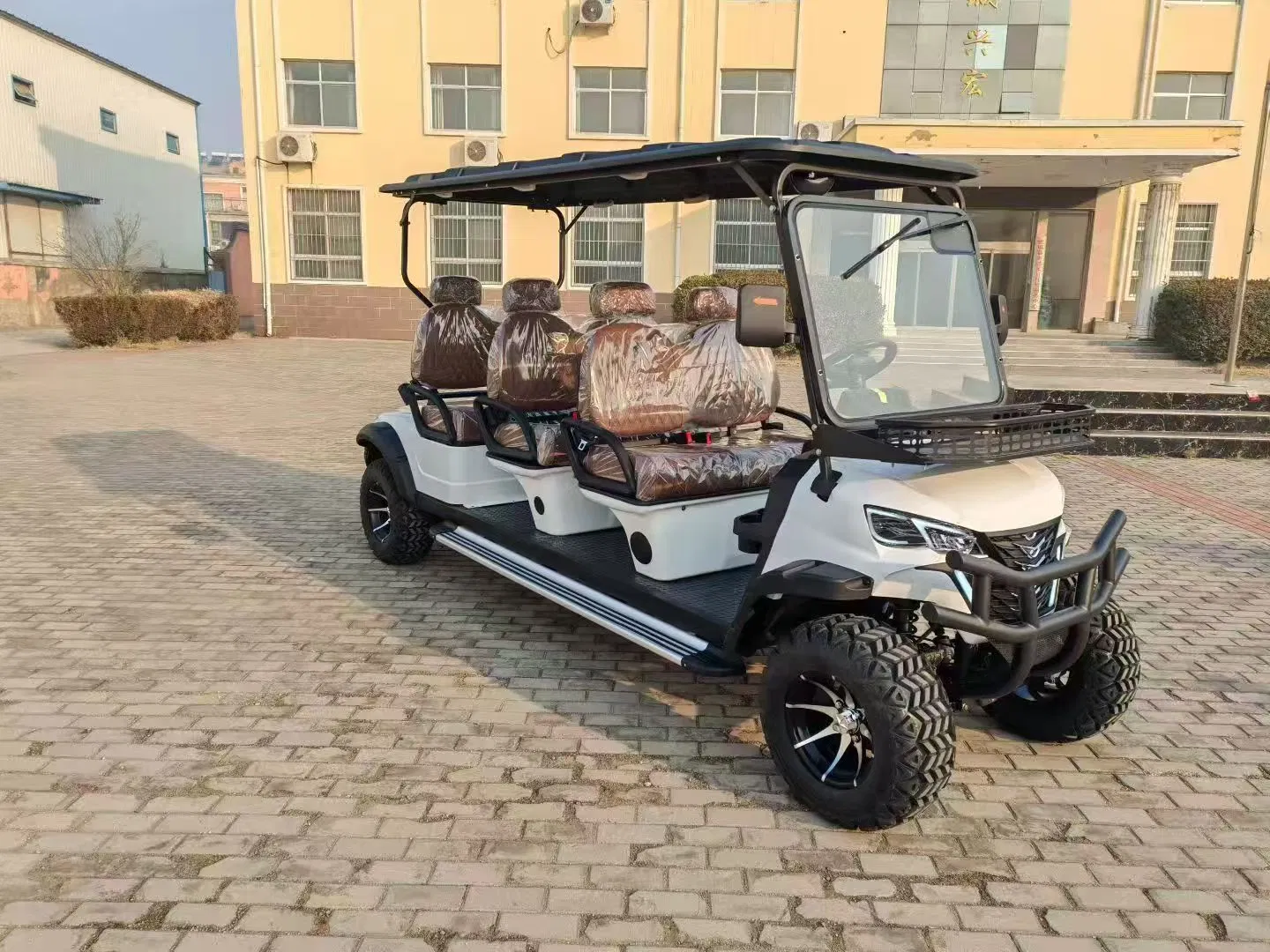 Carrinho de golfe quadriciclo a gasolina personalizado e de alta resistência OEM ODM