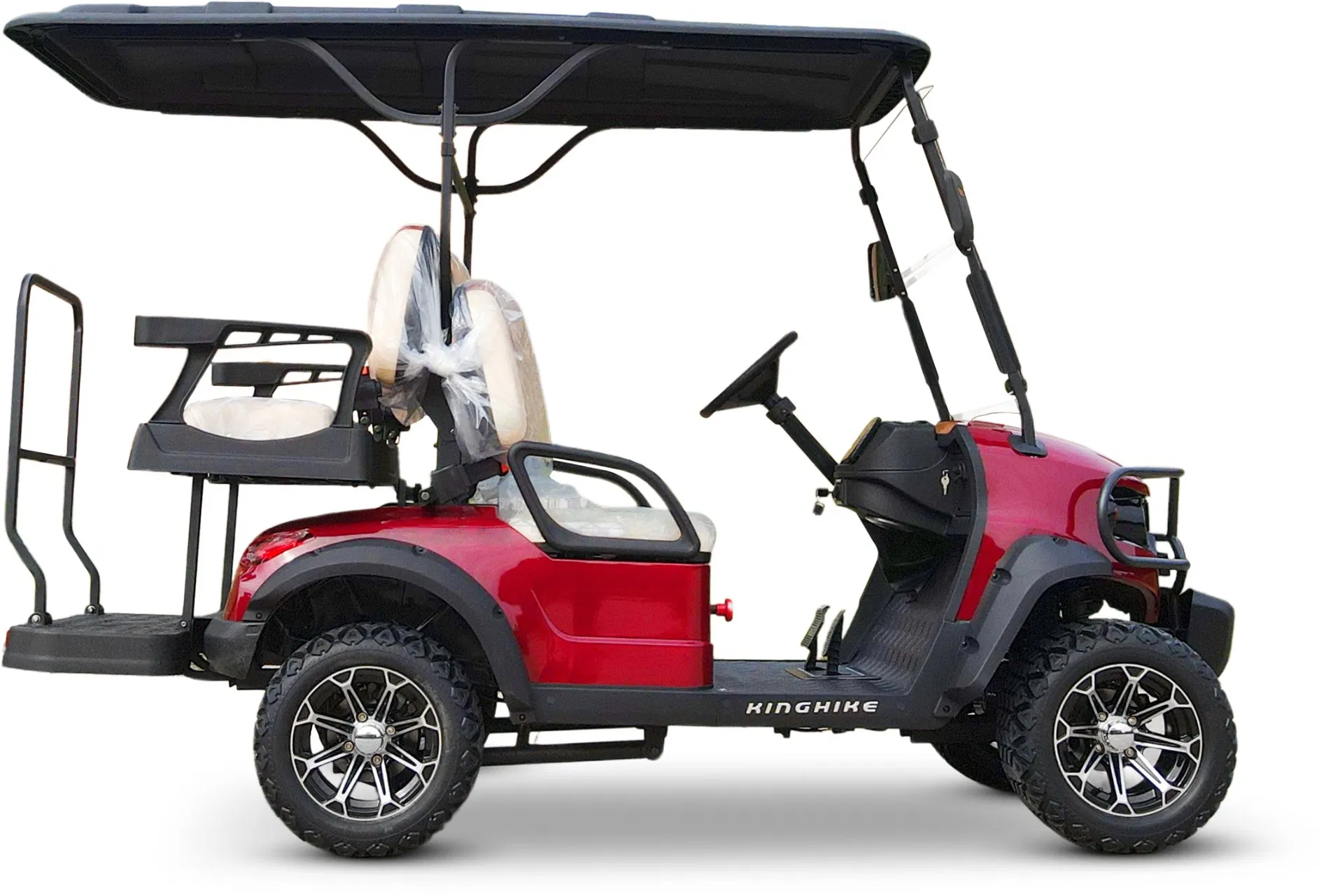 Carrinhos de Golfe Elétricos de Luxo para Clubes Off-Road de Alta Qualidade 2 4 6 Lugares