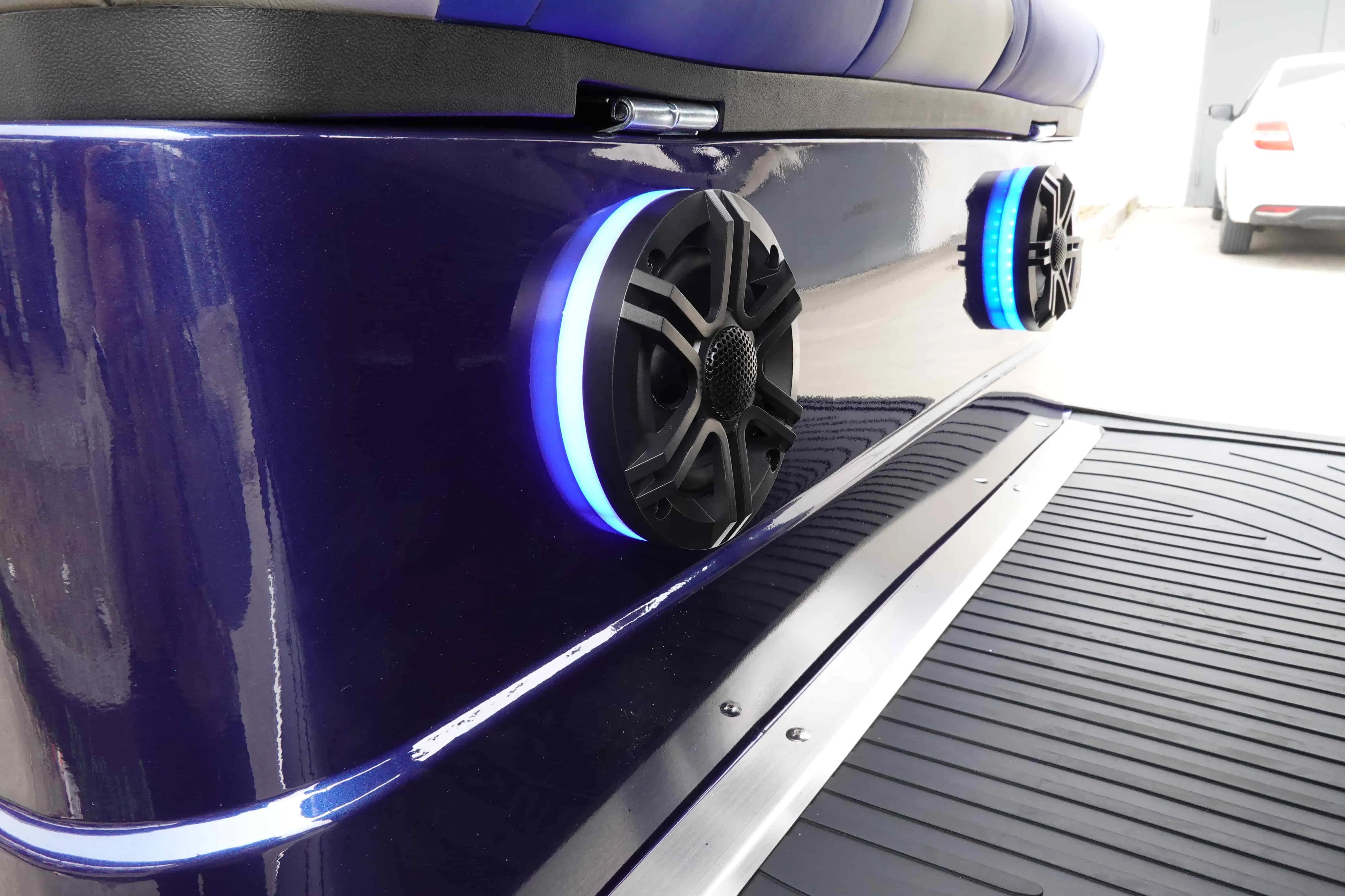 Equipamento de Golfe para Quatro Passageiros Durável com Luzes Ambientais LED 6