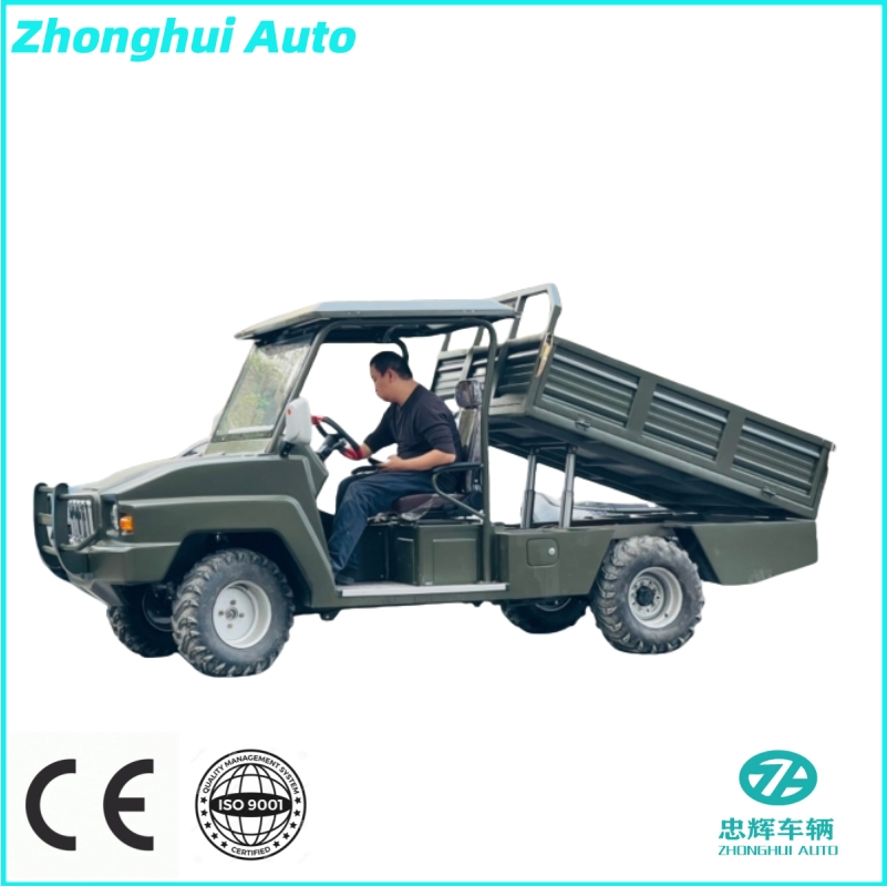 Veículo Utilitário Elétrico 4X4 Scooter Go Kart 4-Seater Carrinho de Golfe Fechado com Recursos de Carrinhos de Golfe 1000cc