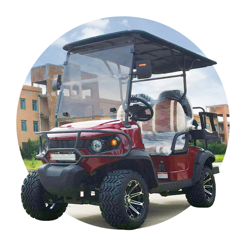 Aprovado pelo CE 4-Seater Carrinho de Golfe à Venda a Preços Diretos de Fábrica – Perfeito para Campos e Uso Recreativo