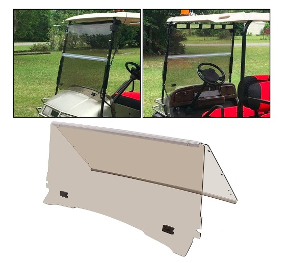Venda Quente Para-brisa Tinto para Carrinho de Golfe da Club Car