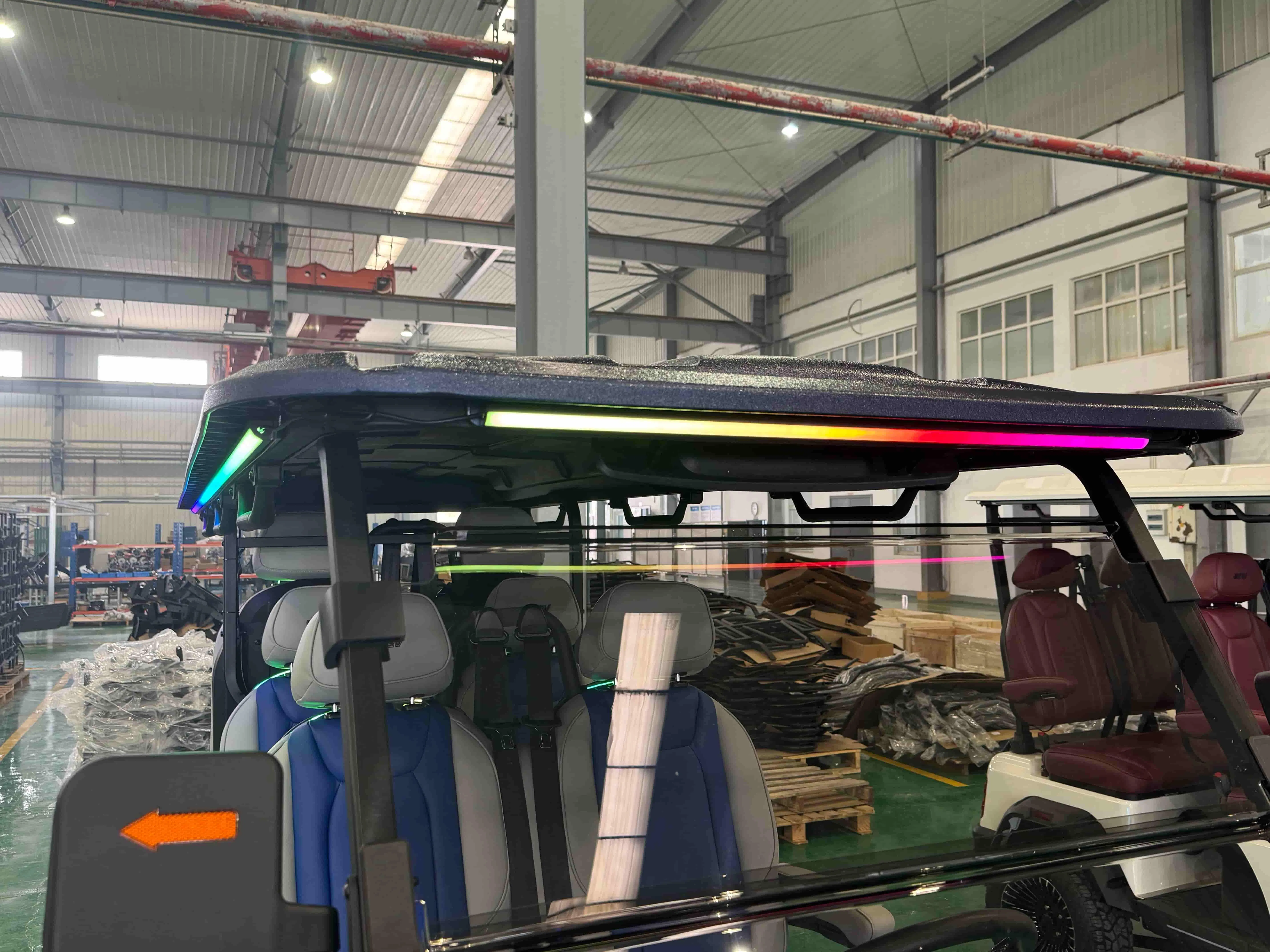 Equipamento de Golfe Rígido Sustentável com Certificação EEC Garantida e Luzes Ambientais LED
