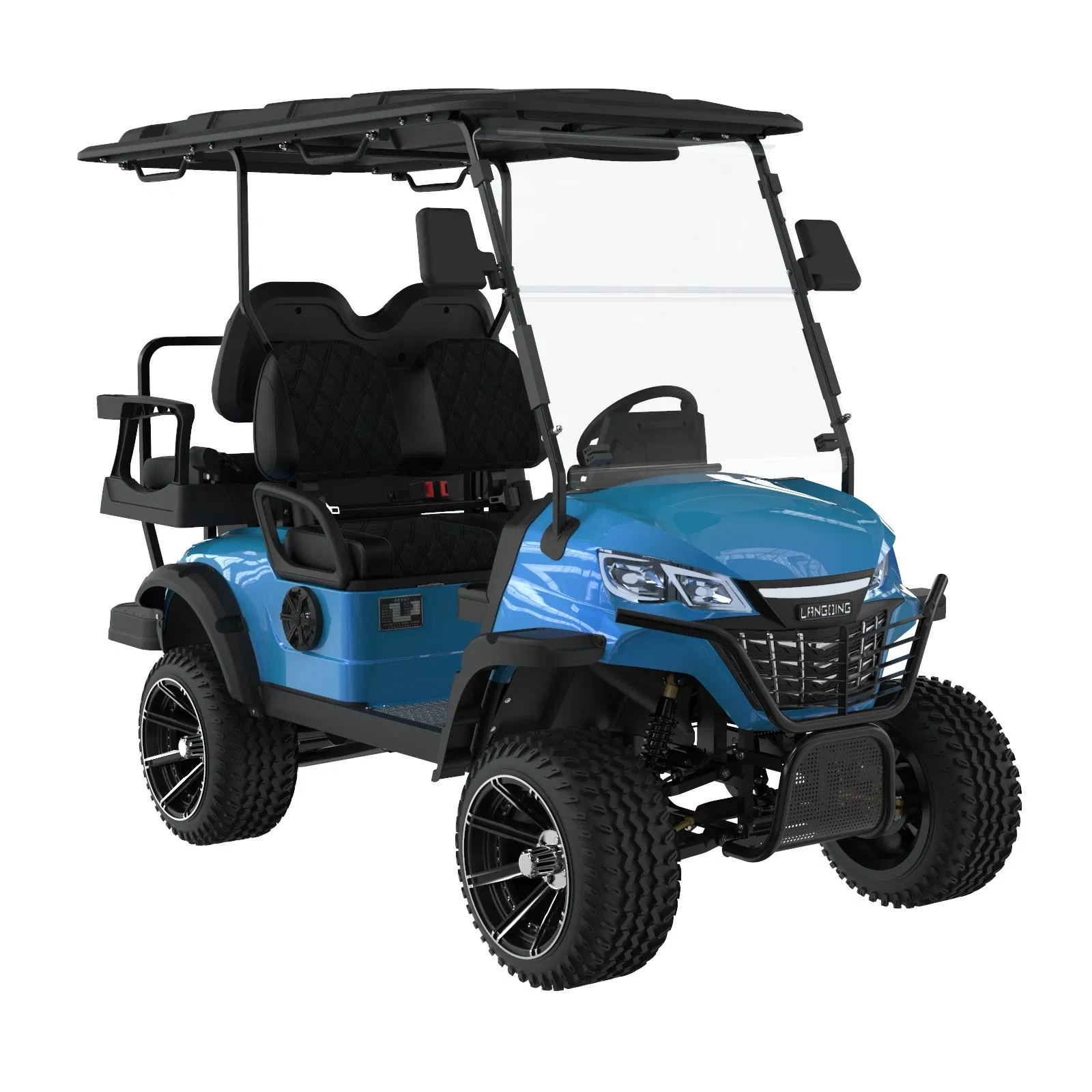 Moda Moderna 2024 Design Novo Clube Carrinho Elétrico de Golfe Carrinho de Caça