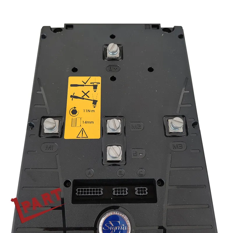 Controlador PG Preto 80V 650A Super Drive Original Importado para Empilhadeira, Carrinho de Golfe e Empilhador