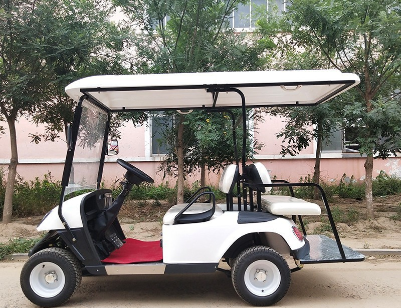 Carrinhos Elétricos a Gasolina com Ar Condicionado Novos de Alta Qualidade Vendas Usados Carrinho de Golfe Elétrico Individual