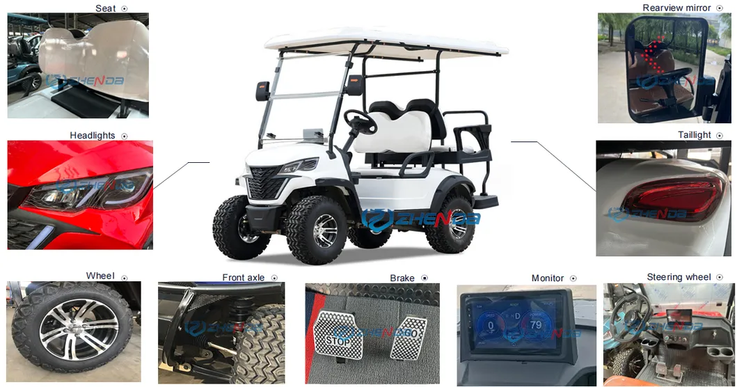 Detalhe Carrinho de Golfe 1