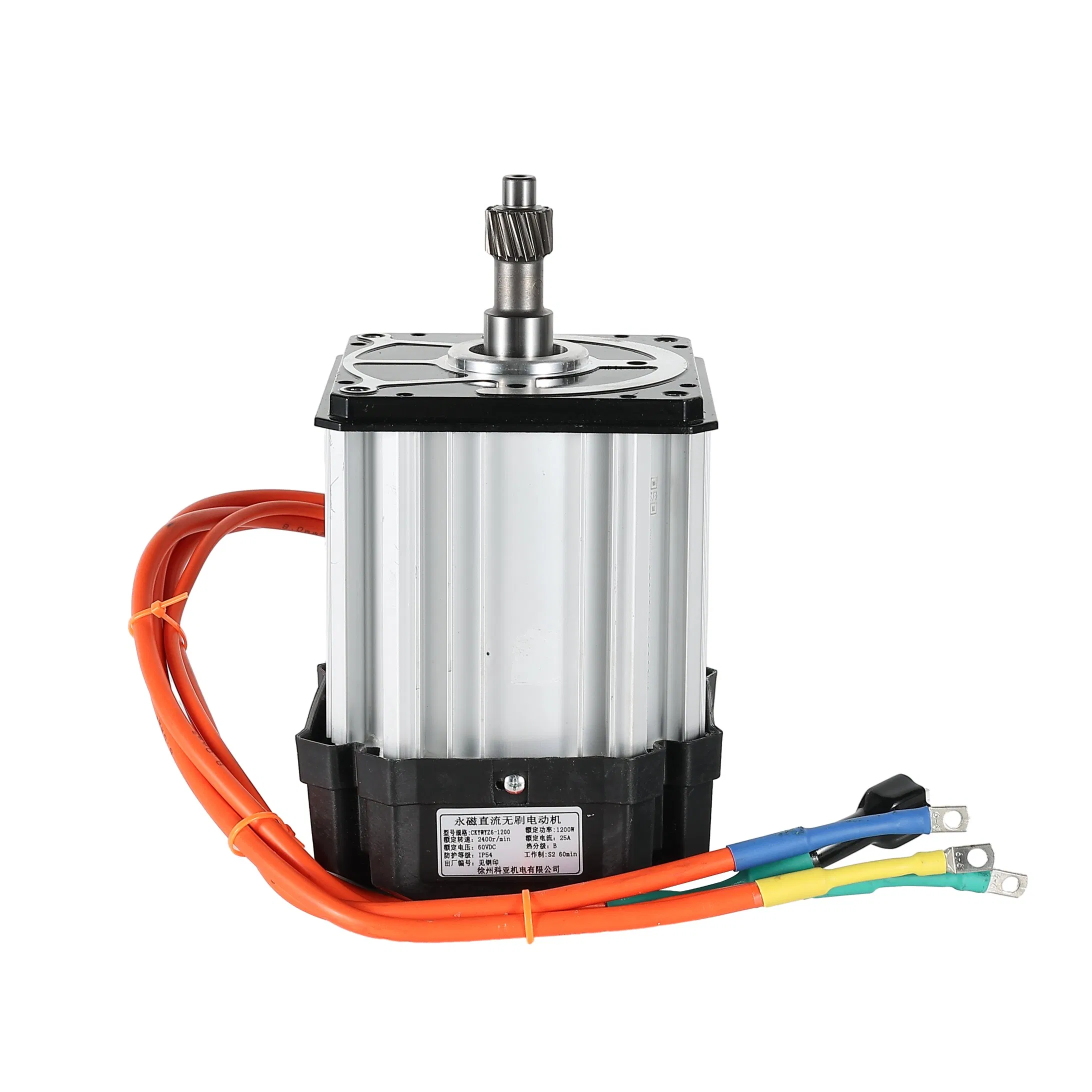 Motor DC Brushless Inteligente de Alta Qualidade 60A 1200W 60V/72V para Carro Elétrico, EV, Carrinho de Golfe
