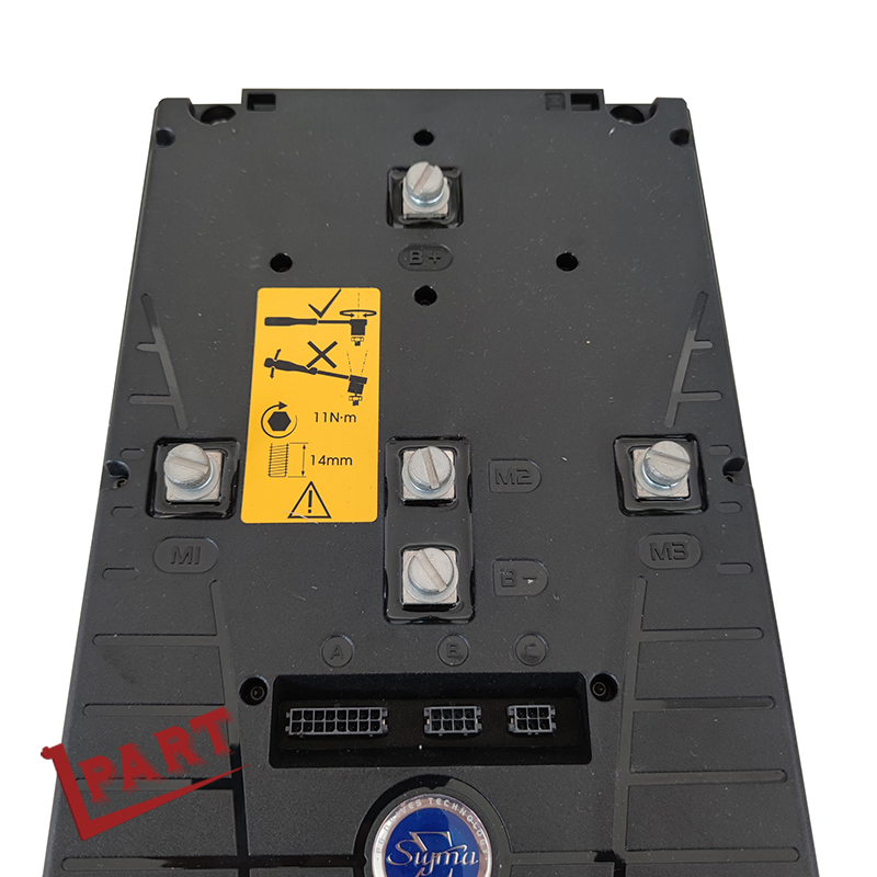 Controlador PG Preto 80V 650A Super Drive Original Importado para Empilhadeira, Carrinho de Golfe e Empilhador