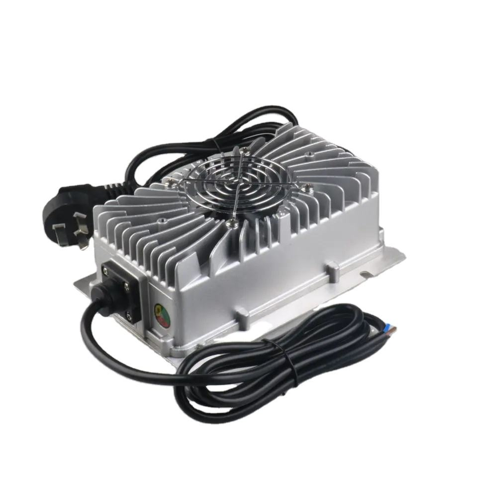 Carregador de Bateria para Caminhão Elétrico Barco Empilhadeira Carrinho de Golfe Clube Carro