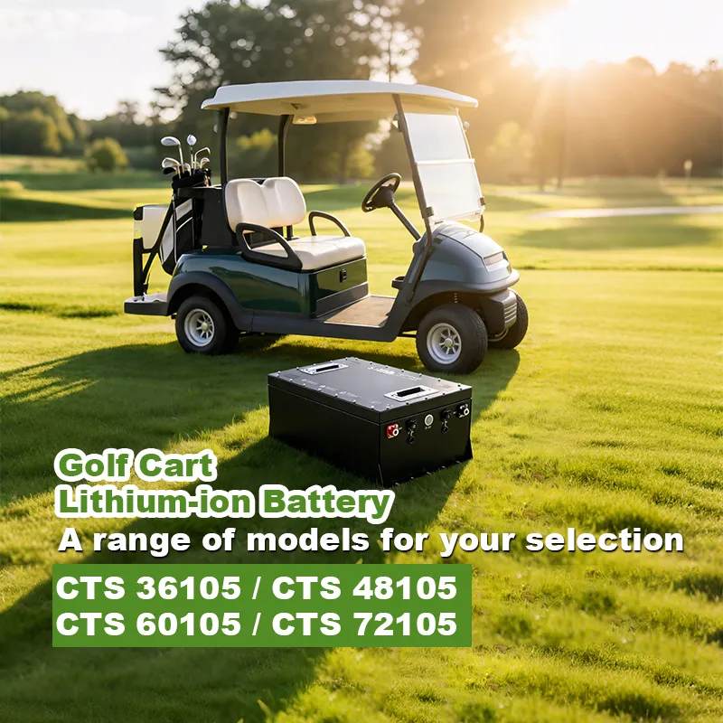 Solução de Bateria para Carrinho de Golfe LiFePO4