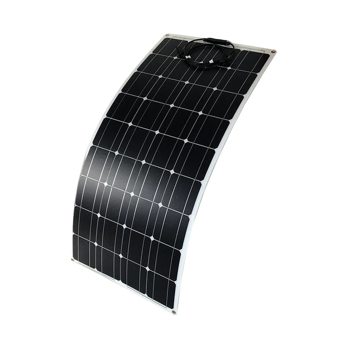 100W Módulo Solar Laminado ETFE Semi Flexível à Prova d'Água para Carregamento ao Ar Livre