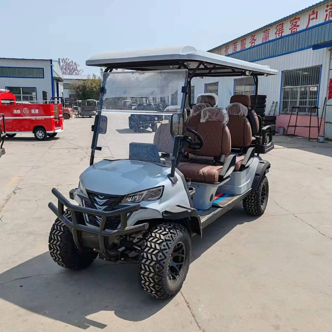 Novo 6 Assentos Buggy de Golfe a Gasolina Importado Carts de Golfe